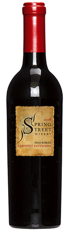 2019 Spring Street Winery Cabernet Sauvignon, Paso Robles