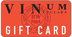 Vinum Cellars Gift Card